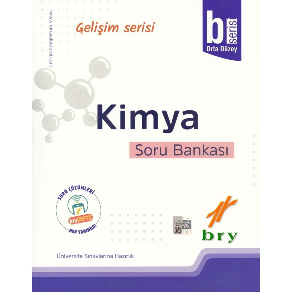 BİREY GELİŞİM SERİSİ KİMYA SORU BANKASI-B