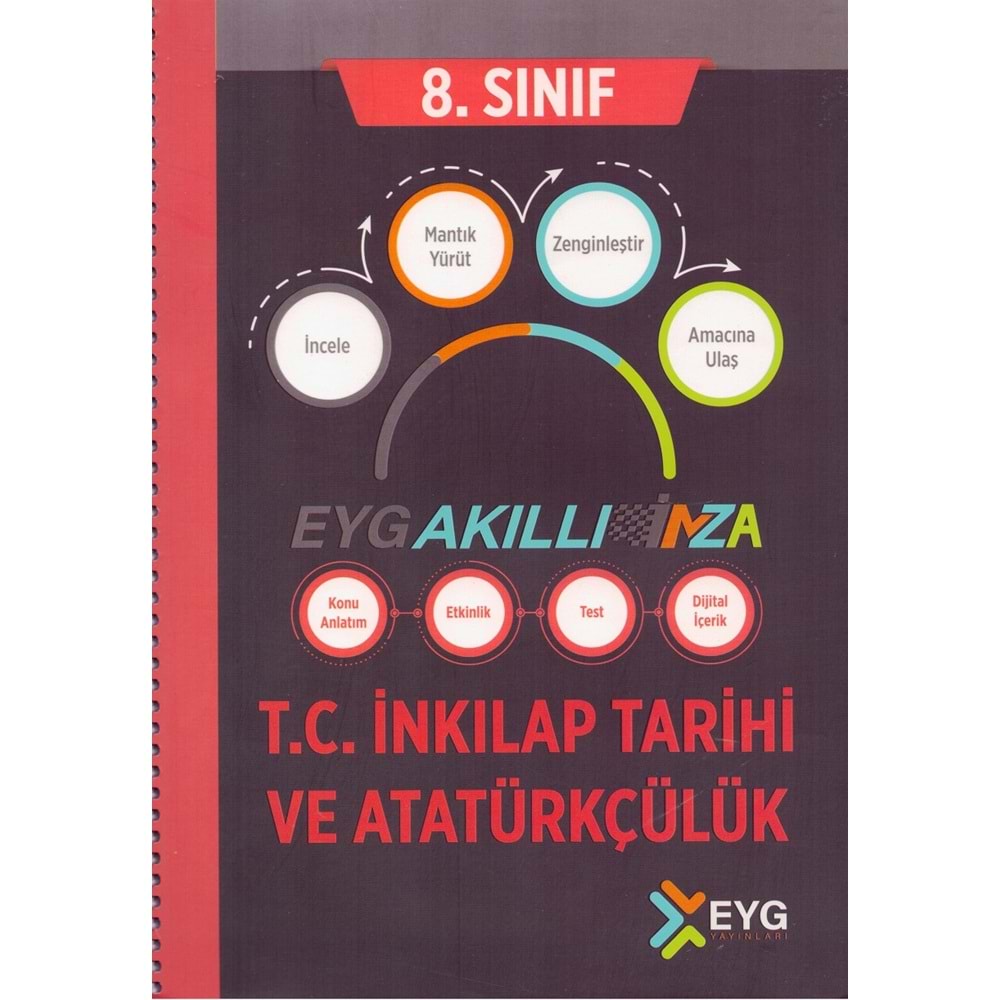 EYG 8.SINIF İMZA İNKILAP TARİHİ VE ATATÜRKÇÜLÜK AKILLI DEFTER