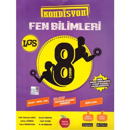 NEWTON 8.SINIF KONDİSYON FEN BİLİMLERİ DENEME