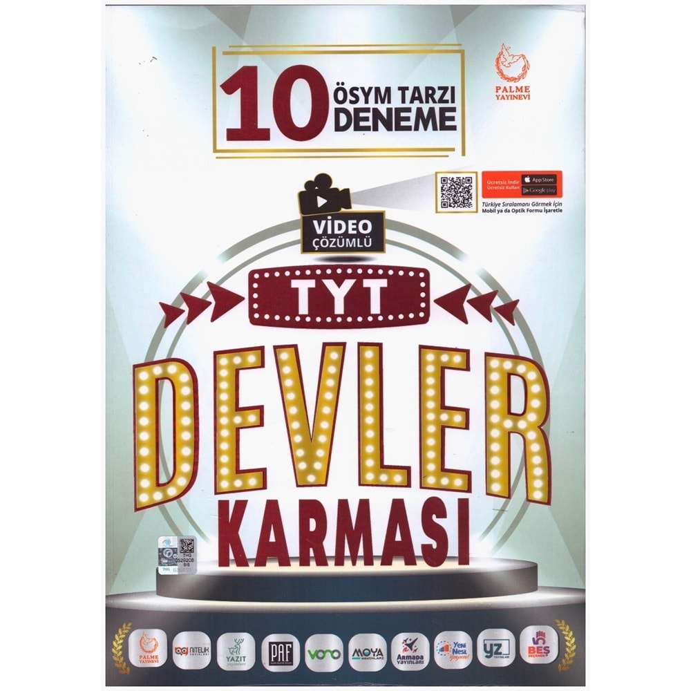 PALME TYT DEVLER KARMASI 10 DENEME SINAVI