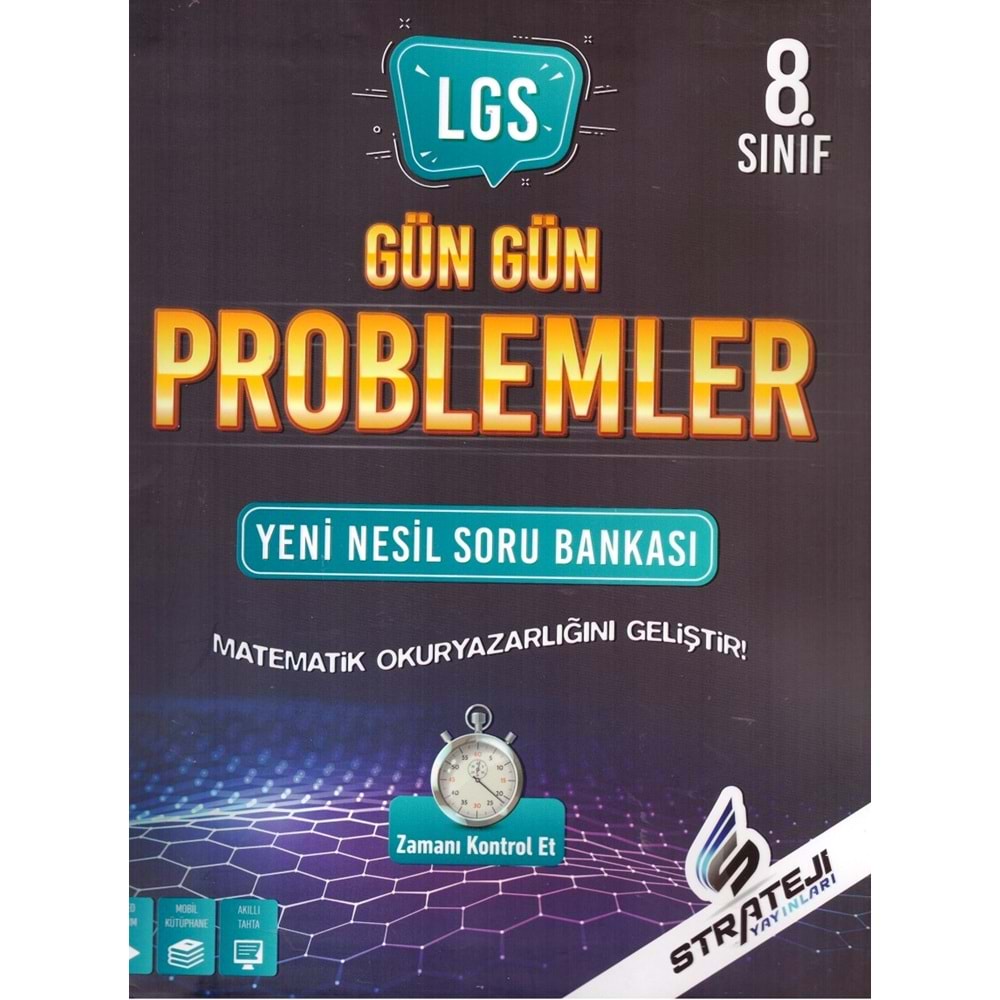 STRATEJİ 8.SINIF GÜN GÜN PROBLEMLER YENİ NESİL SORU BANKASI