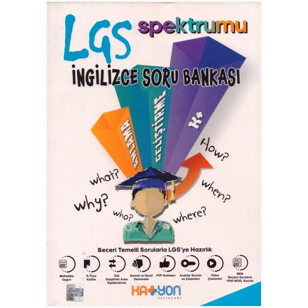 KATYON 8.SINIF İNGİLİZCE SPEKTRUMU SORU BANKASI