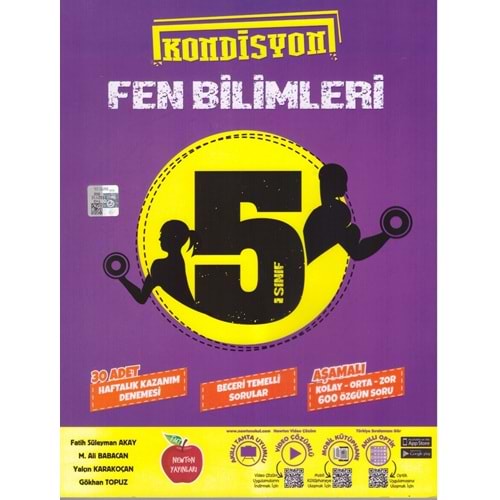 NEWTON 5.SINIF KONDİSYON FEN BİLİMLERİ DENEME