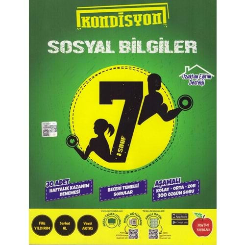 NEWTON 7.SINIF KONDİSYON SOSYAL BİLGİLER DENEME