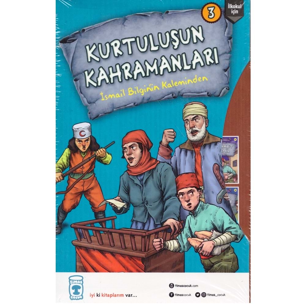 TİMAŞ KURTULUŞUN KAHRAMANLARI-3 ( 10 KİTAP )