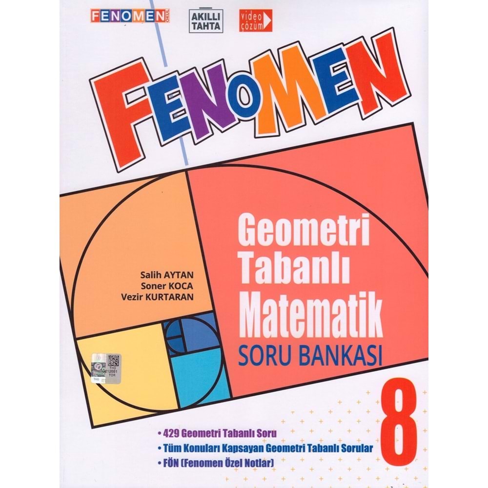 FENOMEN 8.SINIF GEOMETRİ TABANLI MATEMATİK SORU-B