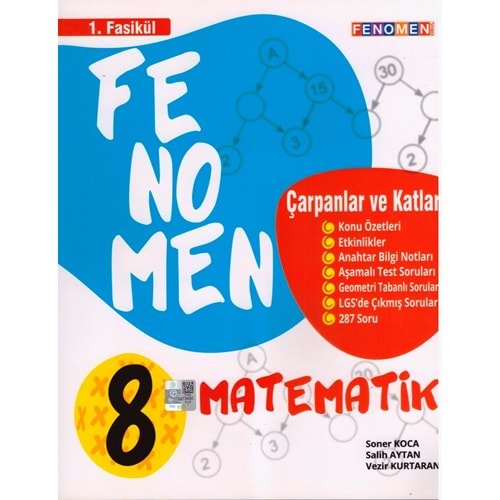 FENOMEN 8.SINIF MATEMATİK 1. FASİKÜL (Çarpanlar ve Katlar)