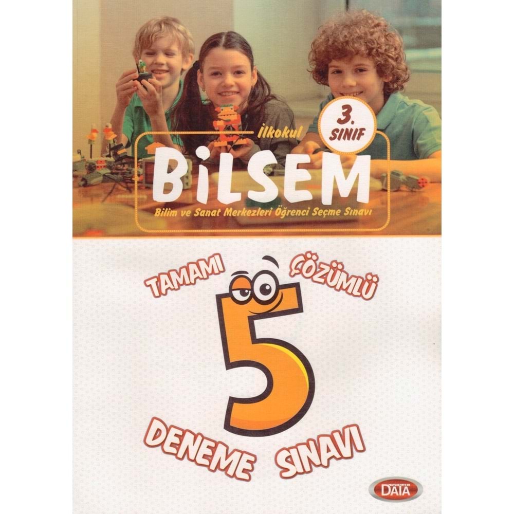 DATA 3.SINIF BİLSEM ÇÖZÜMLÜ 5 DENEME SINAVI