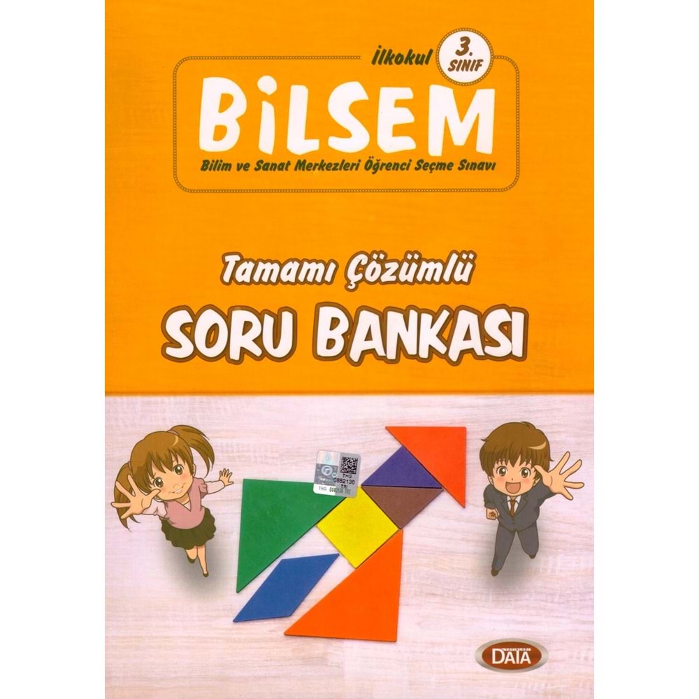 DATA 3.SINIF BİLSEM TAMAMI ÇÖZÜMLÜ SORU BANKASI
