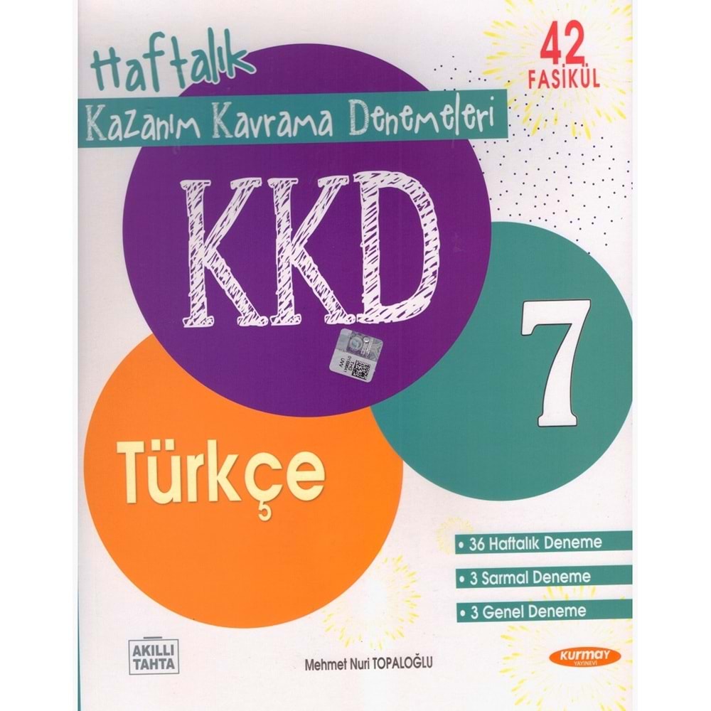 KURMAY 7.SINIF TÜRKÇE KAZANIM KAVRAMA DENEMELERİ