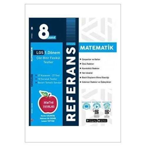 NEWTON 8.SINIF 1. DÖNEM REFERANS SENSİN MATEMATİK