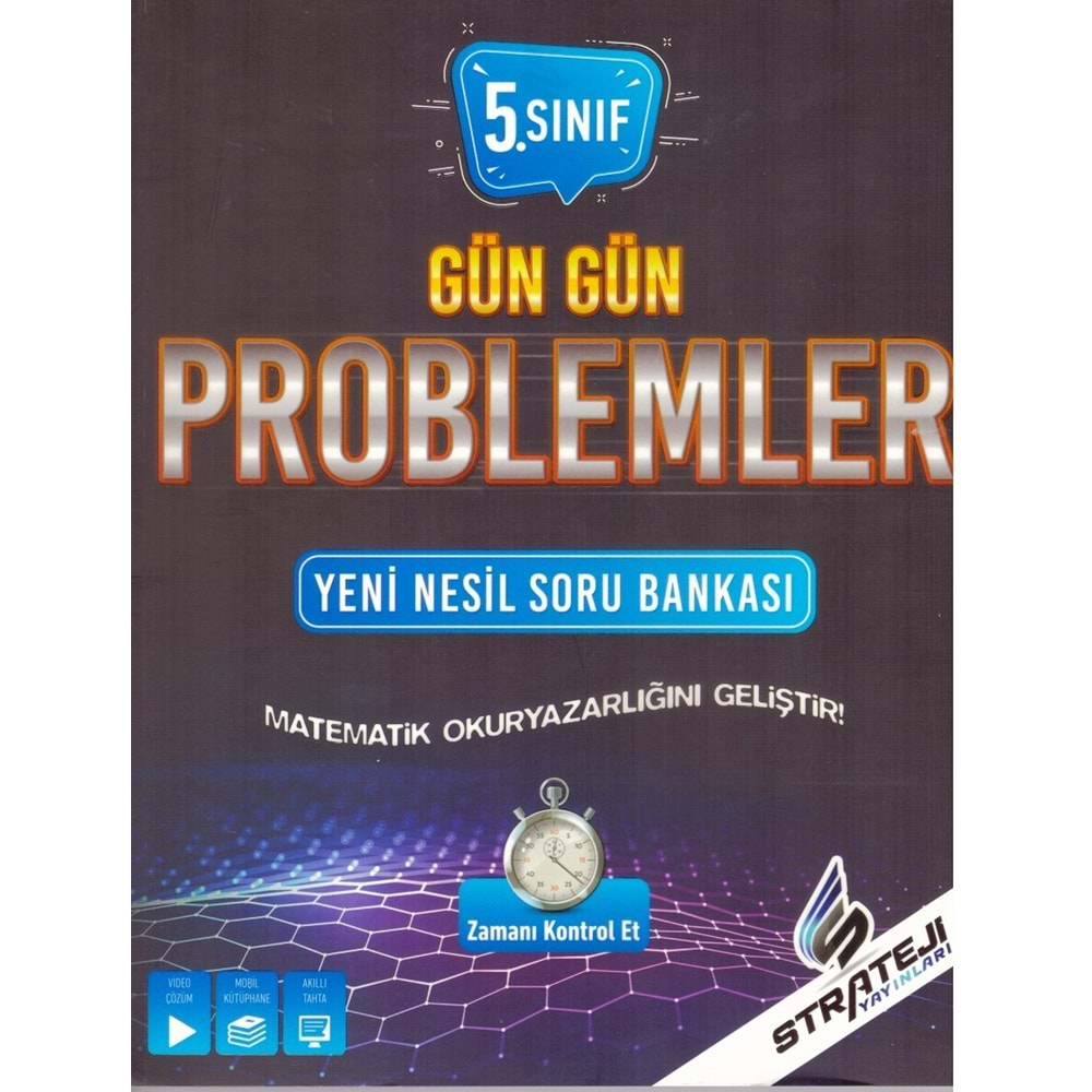 STRATEJİ 5.SINIF GÜN GÜN PROBLEMLER SORU BANKASI