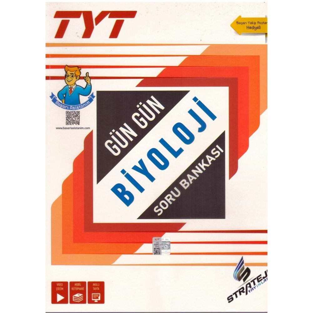STRATEJİ TYT GÜN GÜN BİYOLOJİ SORU BANKASI